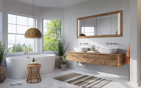 Badezimmer im modernen Landhausstil