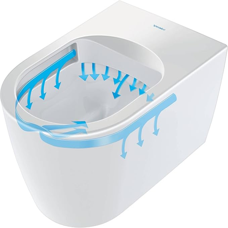 Duravit ME by Starck Wand-WC Compact Rimless