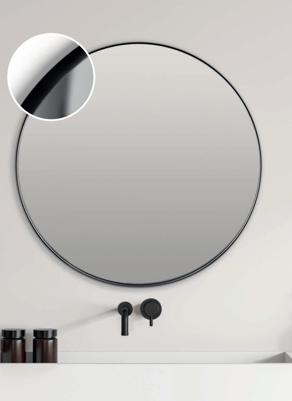 BATHSTAGE gerahmter Badspiegel Model B-954