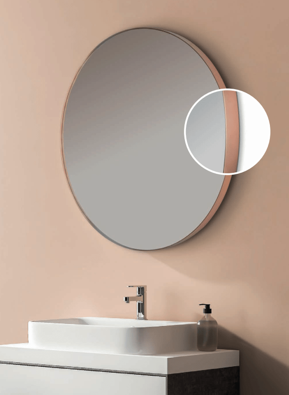 BATHSTAGE gerahmter Badspiegel Model B-954