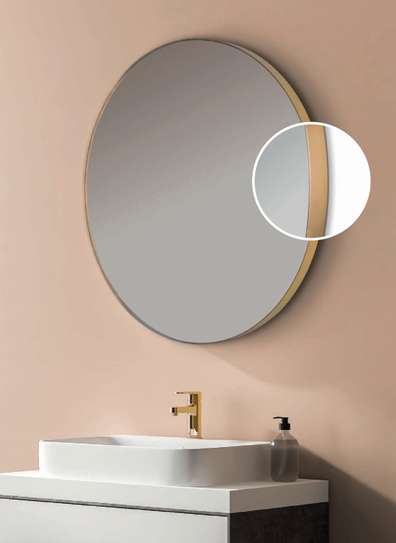 BATHSTAGE gerahmter Badspiegel Model B-954