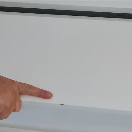 Wastafel + Onderkast 60cm, gemonteerd, wit gelakt, SIENA