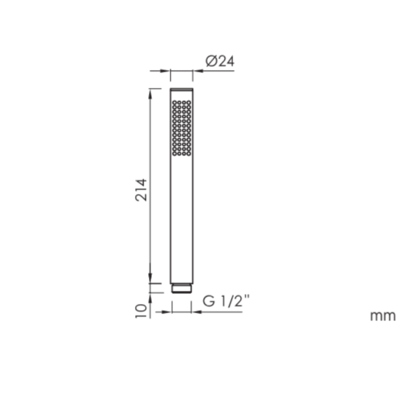 Handbrause und Duschschlauch LOOP