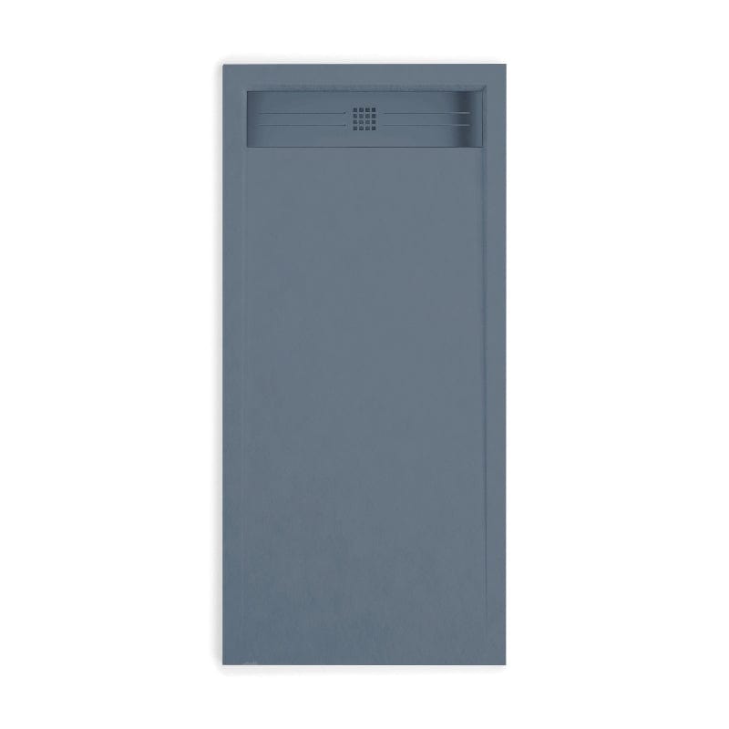 Extra flache Duschwanne ELITE, Schieferoptik, ANTHRAZIT