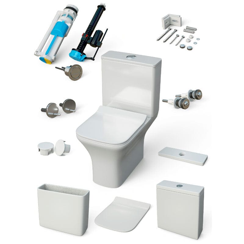 Inodoro cerámica PALERMO cisterna baja - Entorno baño