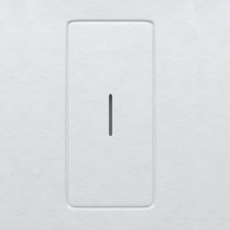 Extra flache Duschwanne FUSION, Schieferoptik, WEISS