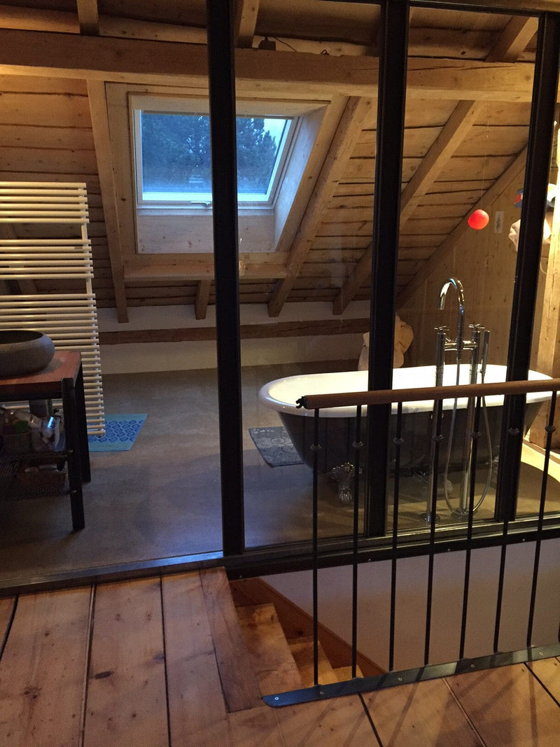 Vrijstaande Gietijzeren Badkuip PLYMOUTH grijs