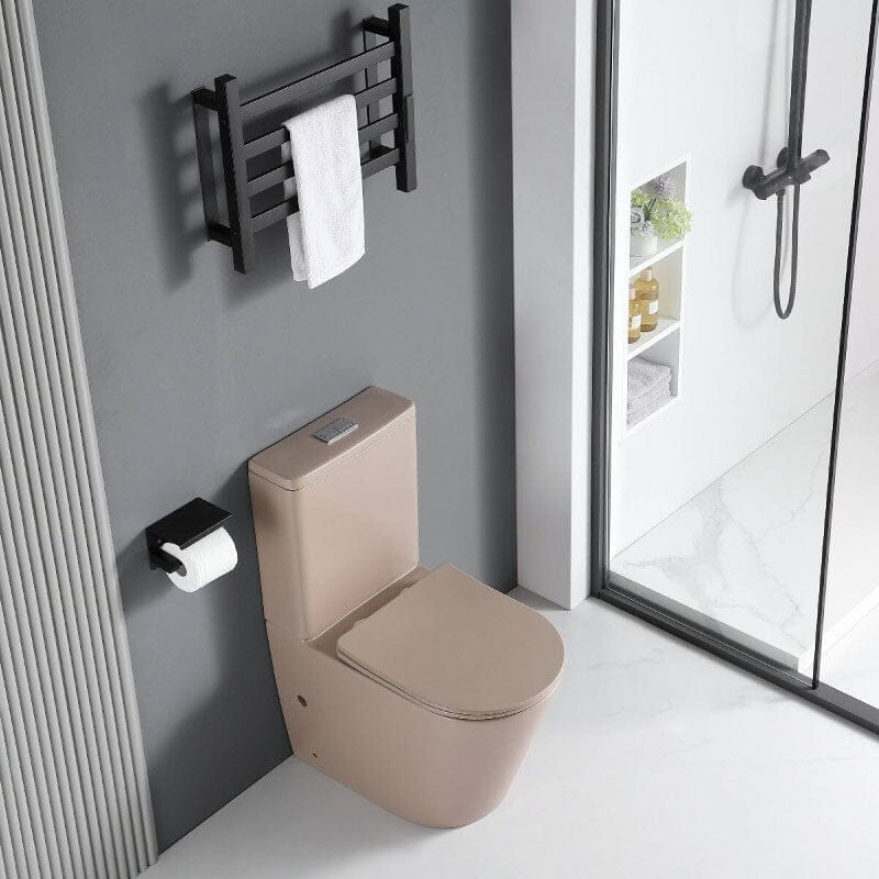 Modernes Keramik Stand-WC CIPOLI beige matt – Welt der Bäder SL