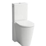 LAUFEN Kartell Stand-WC-Kombination spülrandlos, Tiefspüler