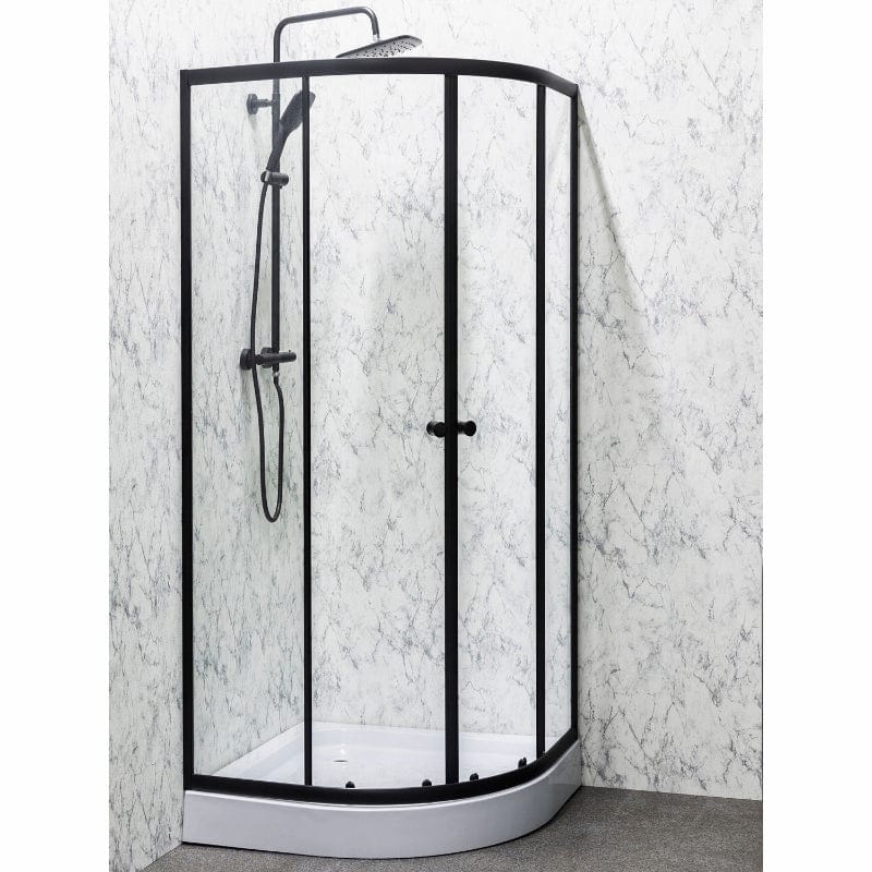 KERRA LEO BLACK Duschwand