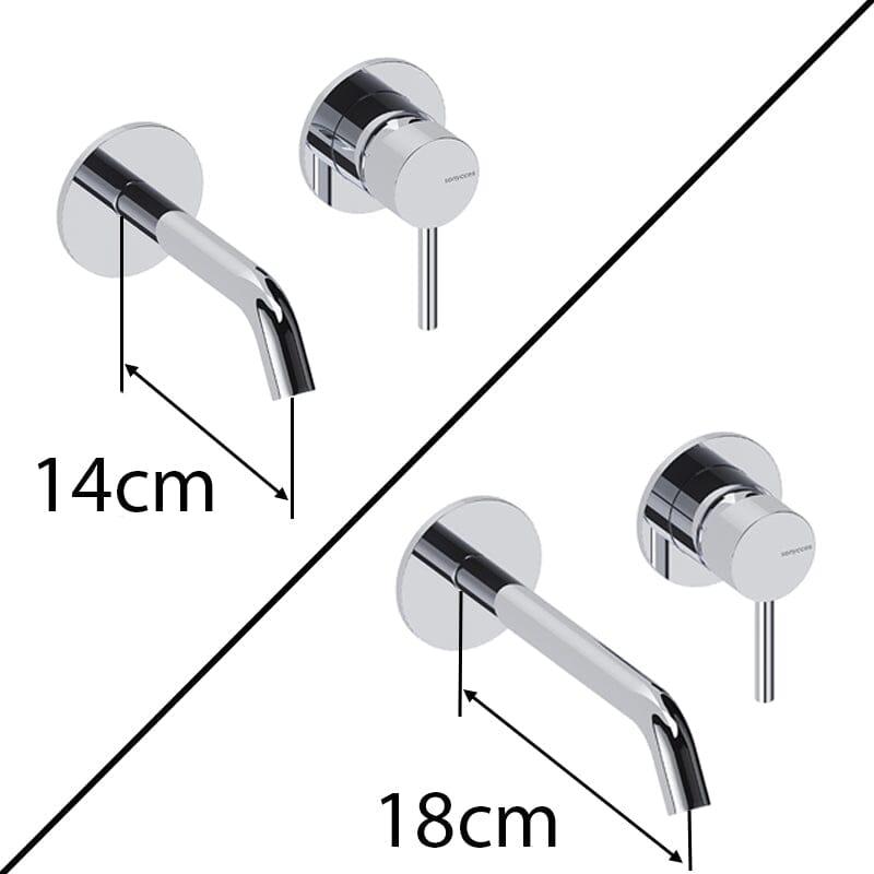 Wandmontierter Einhebelmischer LOOP