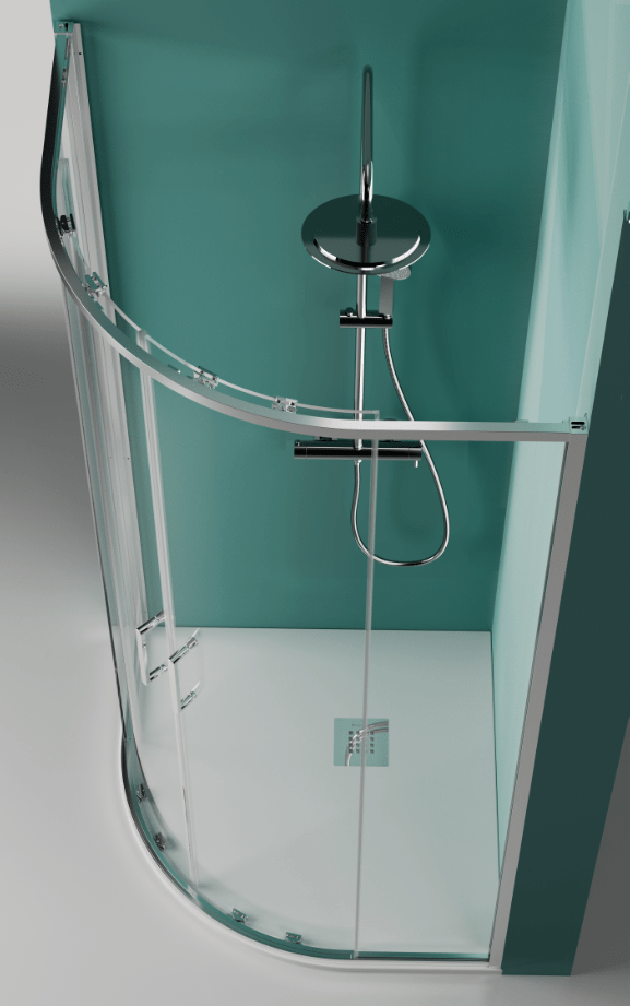 Duschwand PRISMA - Glas 6 mm - Welt der Bäder
