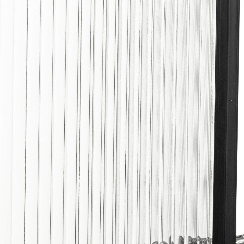 KERRA SOHO SQ BL Duschwand + Duschwanne