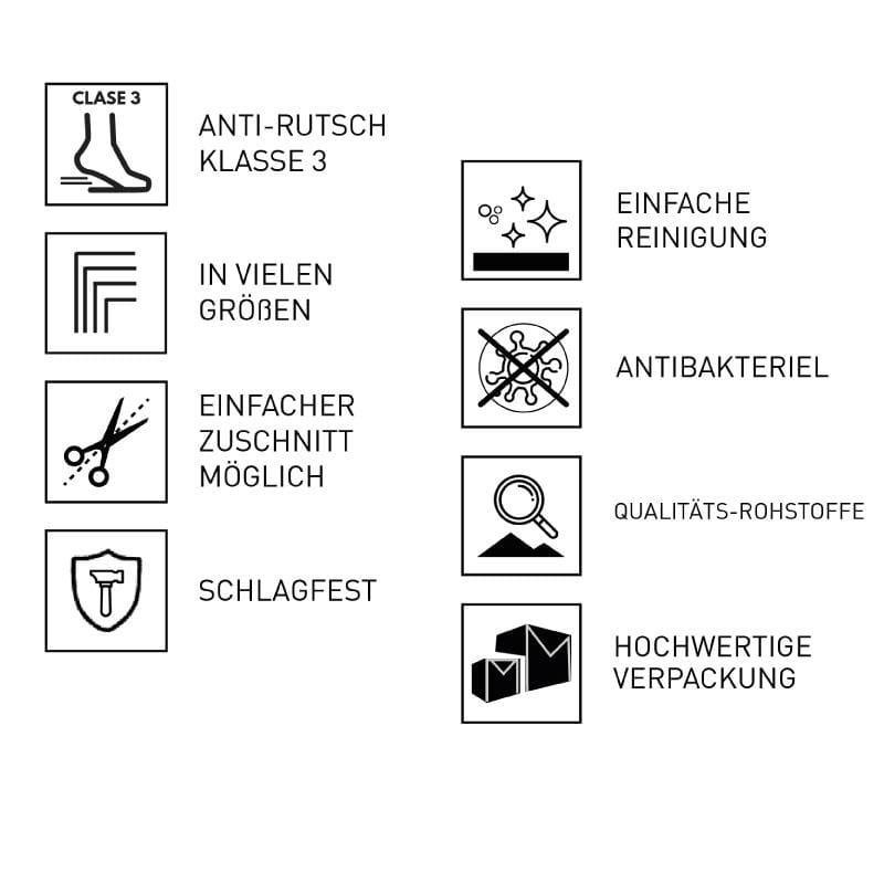 Extra flache Duschwanne, DEKOR CALACATTA, beiges Marmor - Welt der Bäder