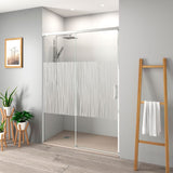 Frontal de ducha + Puerta Corredera YAIZA Cromado - Entorno baño