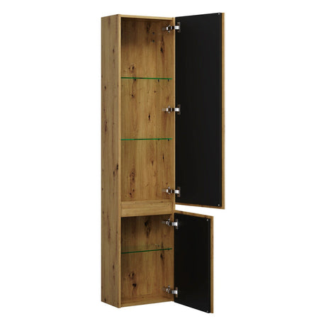 burgbad Lin20 Hochschrank 40 x 24,5 cm, mit 2 Türen, rechts