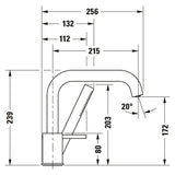 Duravit Circle 3-Loch Wannenarmatur