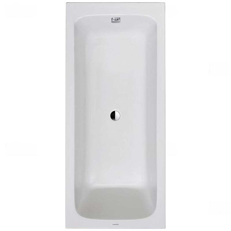 Duravit D-Code Rechteck-Badewanne 170 x 75 cm mit Mittelablauf