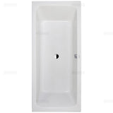 Duravit D-Code Rechteck-Badewanne 180 x 80 cm mit Mittelablauf