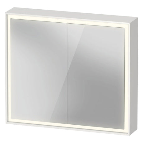 Duravit L-Cube Spiegelschrank 80 x 70 cm, 2 Türen, Steckdose: LKZ 0 (DE,AT)