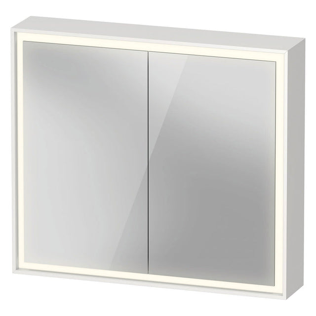 Duravit L-Cube Spiegelschrank 80 x 70 cm, 2 Türen, Steckdose: LKZ 0 (DE,AT)