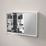 Duravit L-Cube Spiegelschrank 80 x 70 cm, 2 Türen, Steckdose: LKZ 0 (DE,AT)