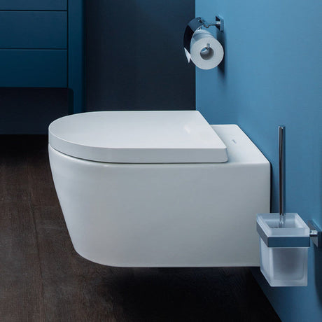 Duravit ME by Starck Wand-WC Rimless Set mit HygieneGlaze und HygieneFlush