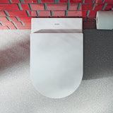 Duravit ME by Starck Wand-WC Rimless mit HygieneGlaze