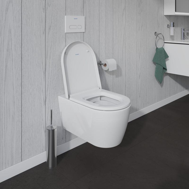 Duravit ME by Starck Wand-WC Rimless mit HygieneGlaze und HygieneFlush