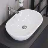 Duravit D-Neo Aufsatzbecken oval 60 cm, ohne Hahnloch, ohne Überlauf