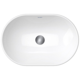 Duravit D-Neo Aufsatzbecken oval 60 cm, ohne Hahnloch, ohne Überlauf