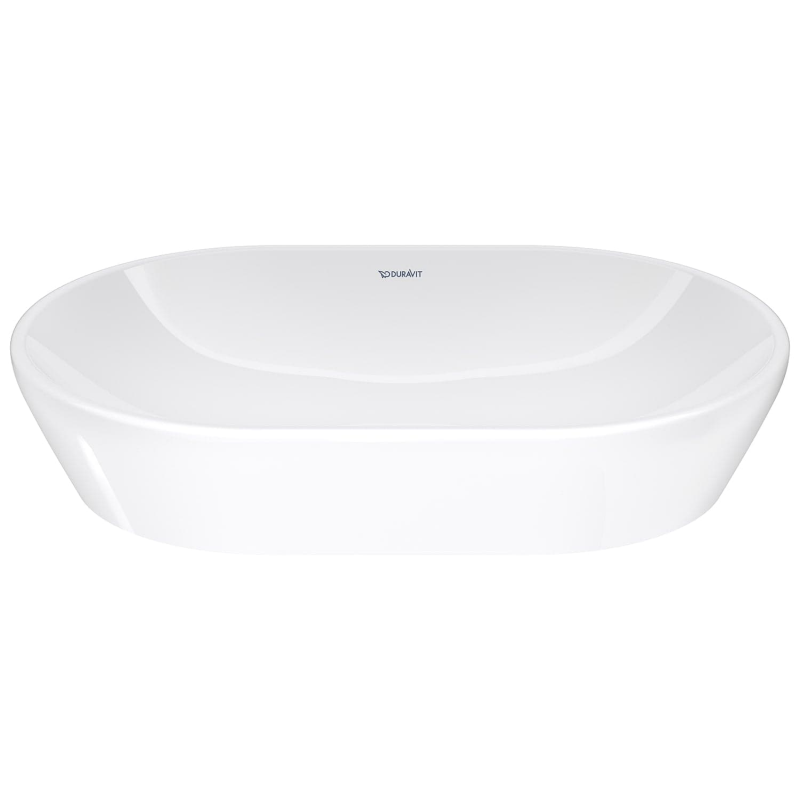 Duravit D-Neo Aufsatzbecken oval 60 cm, ohne Hahnloch, ohne Überlauf