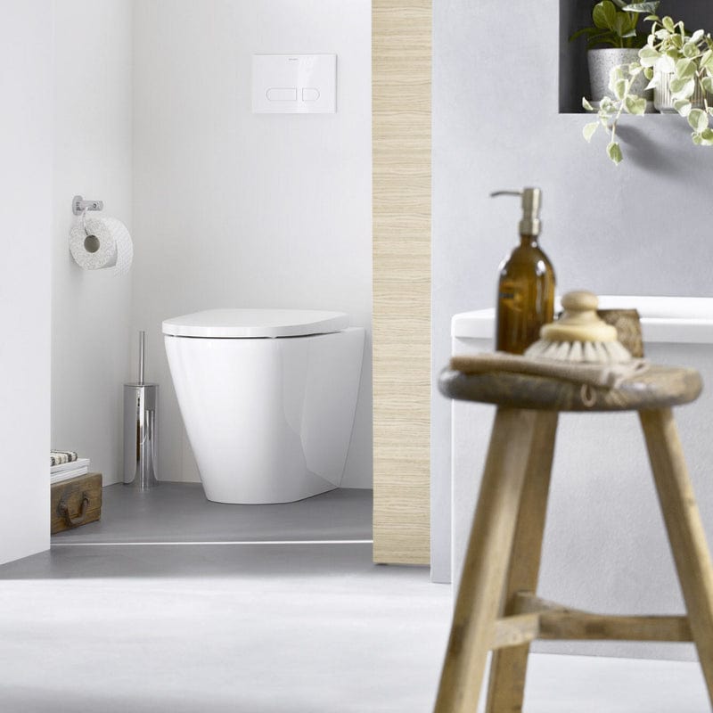 Duravit D-Neo Stand-WC Rimless, Compact-Tiefspüler