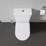 Duravit D-Neo Stand-WC Rimless für Kombination mit Aufsatzspülkasten