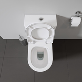 Duravit D-Neo Stand-WC Rimless für Kombination mit Aufsatzspülkasten