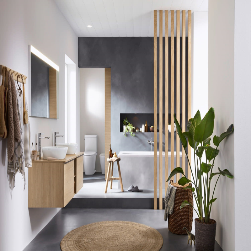 Duravit D-Neo Stand-WC Rimless für Kombination mit Aufsatzspülkasten