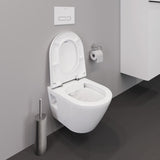 Duravit D-Neo Wand-WC Rimless, Compact-Tiefspüler