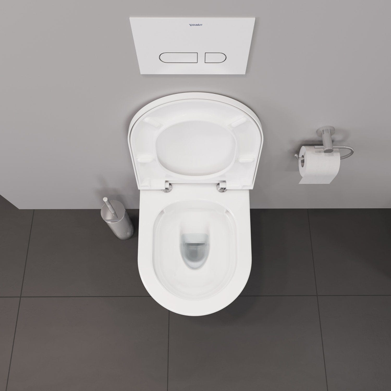 Duravit D-Neo Wand-WC Rimless, Compact-Tiefspüler