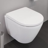 Duravit D-Neo Wand-WC Rimless, Compact-Tiefspüler, mit Durafix