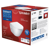 Duravit D-Neo Wand-WC-Set Rimless, Compact-Tiefspüler