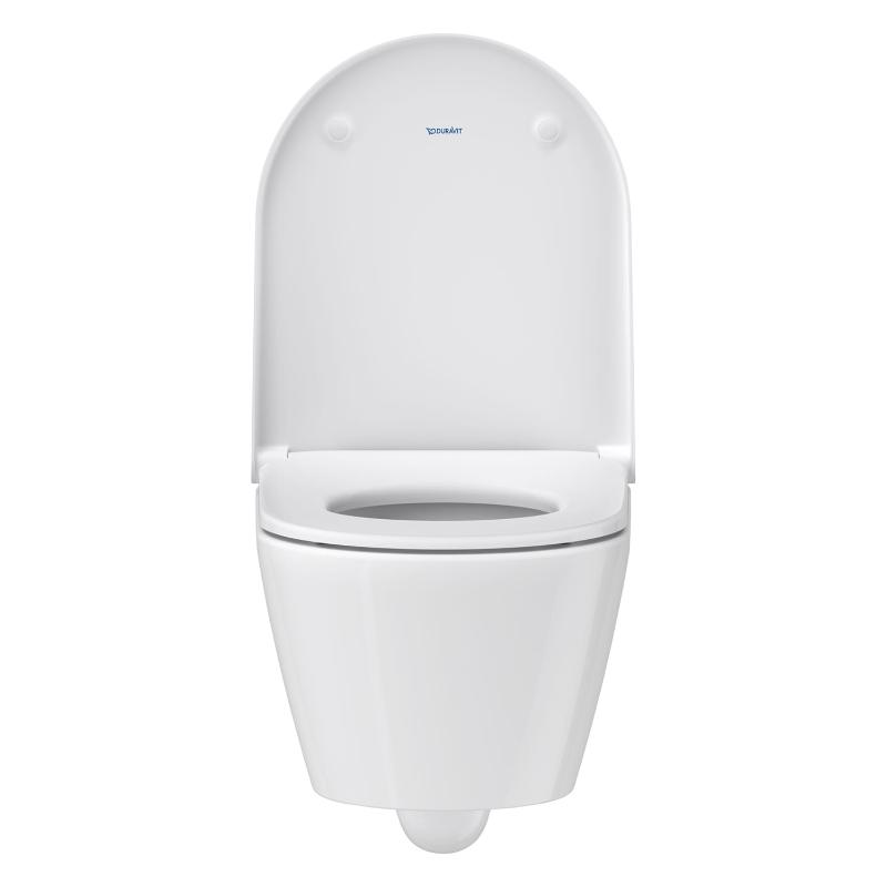 Duravit D-Neo Wand-WC-Set Rimless, Compact-Tiefspüler