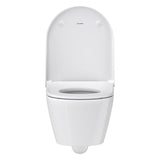 Duravit D-Neo Wand-WC-Set Rimless, Compact-Tiefspüler