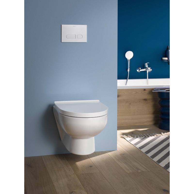 Duravit No. 1 Compact WC-Sitz mit Absenkautomatik