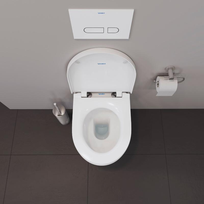 Duravit No. 1 WC-Sitz für Wand-WC, mit Absenkautomatik