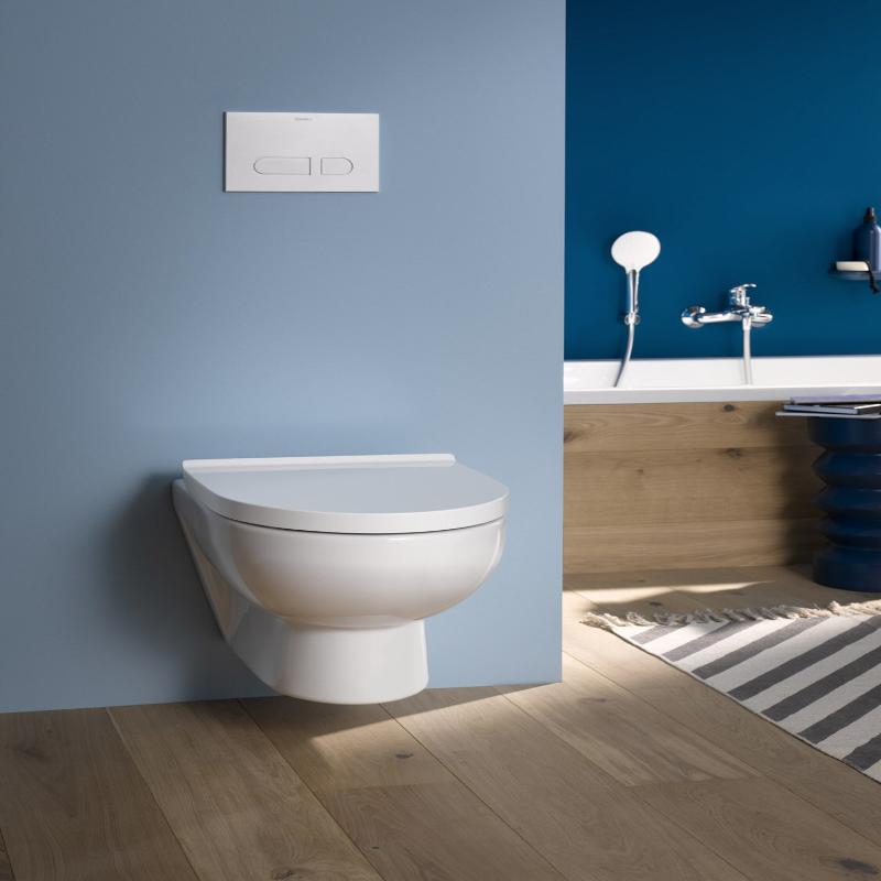 Duravit No. 1 WC-Sitz für Wand-WC, mit Absenkautomatik