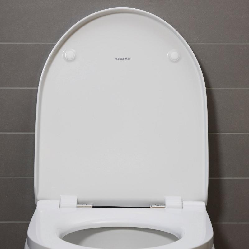 Duravit No. 1 WC-Sitz für Wand-WC, mit Absenkautomatik