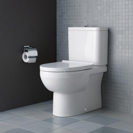 Duravit No. 1 Stand-WC Kombination Rimless