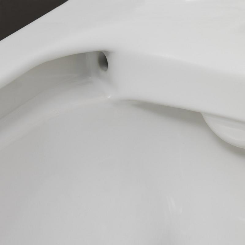 Duravit No. 1 Stand-WC Kombination Rimless