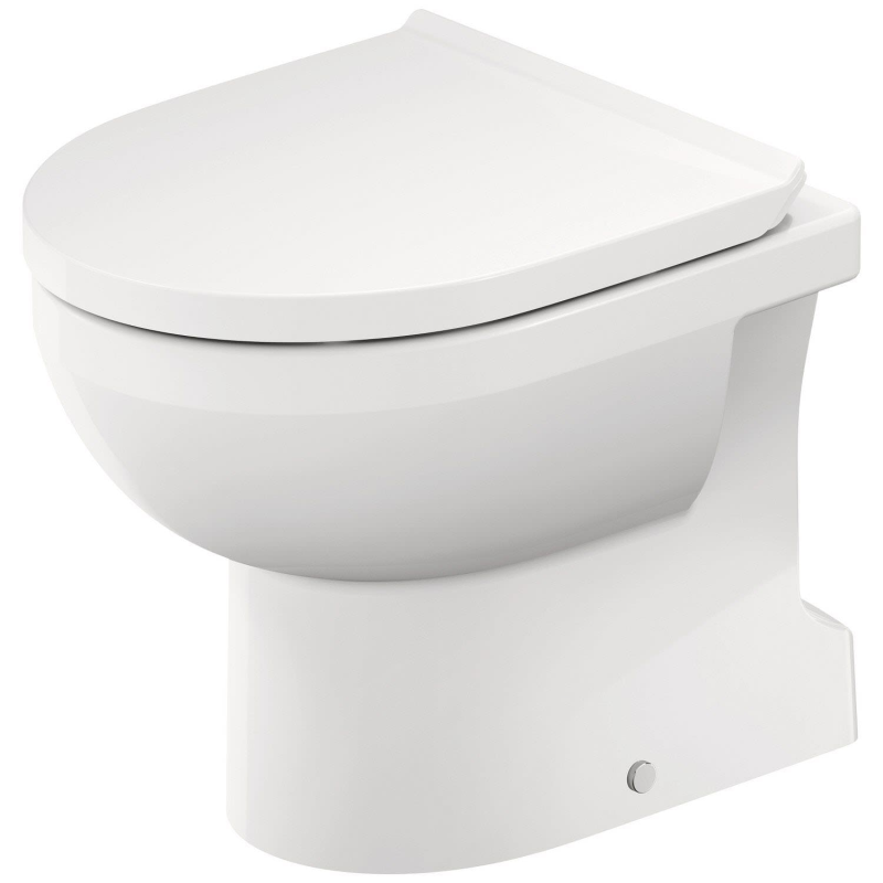 Duravit No. 1 Stand-WC Rimless, Abgang senkrecht