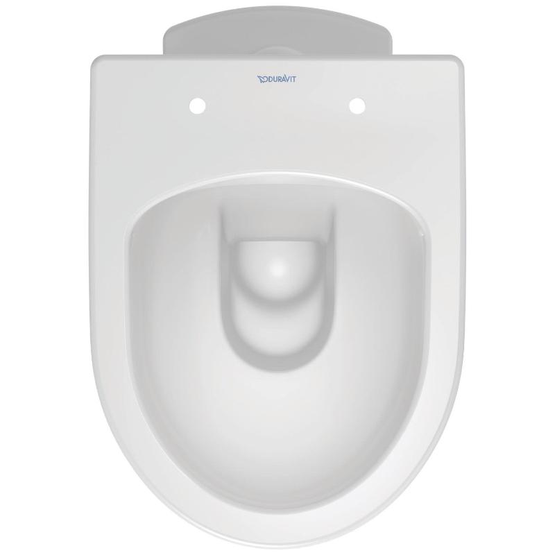 Duravit No. 1 Stand-WC Rimless, Abgang senkrecht